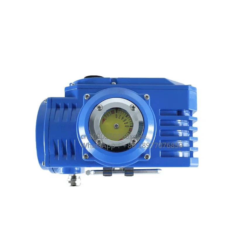 صغير 4 بوصة Dn100 Pn16 مصنعي صمامات الفراشة الكهربائية بمحركات #5