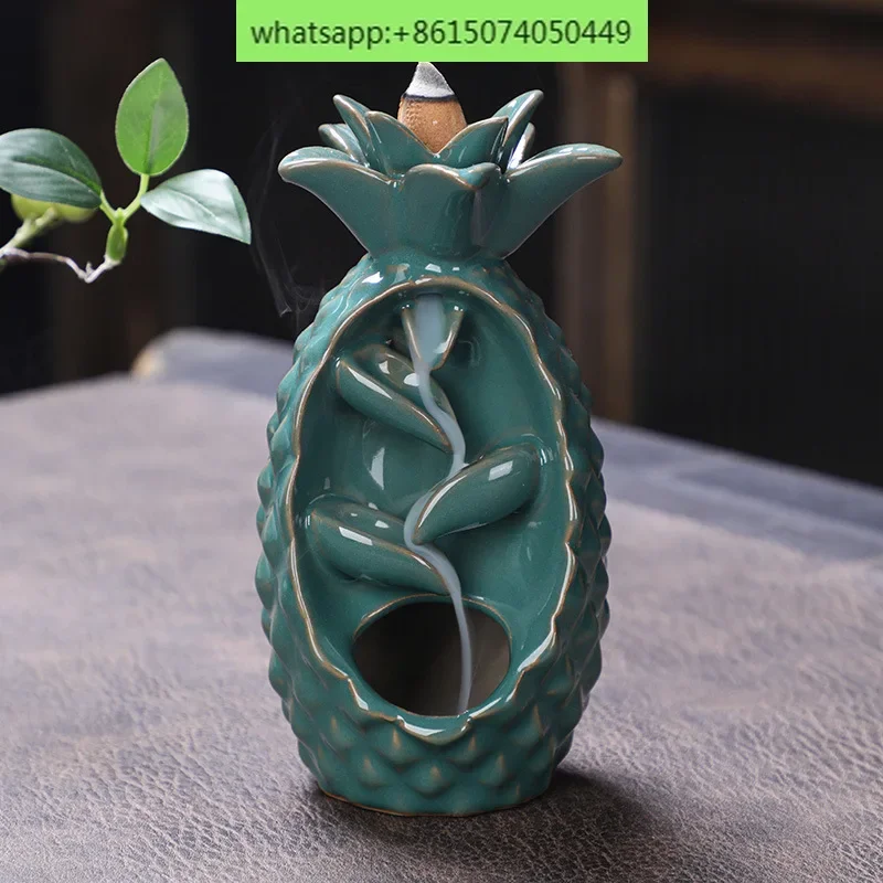 Pineapple reflux aromatherapy stove creative European style pineapple reflux fragrance ornament