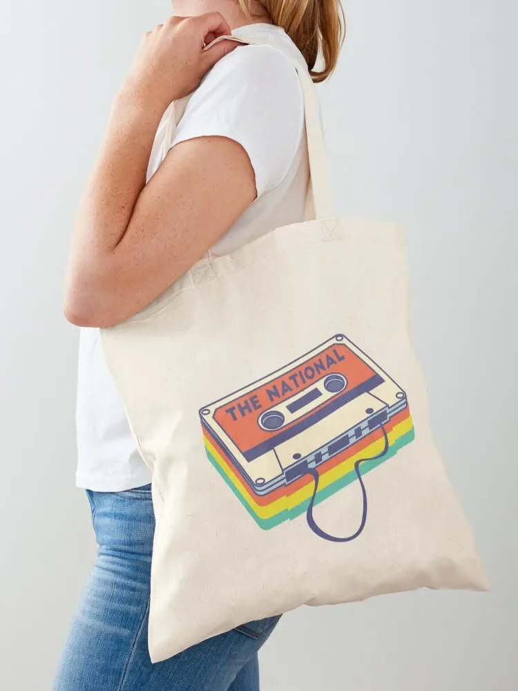 

The National Band Logo Cassette Deck Tote Bag eco pack tote large custom