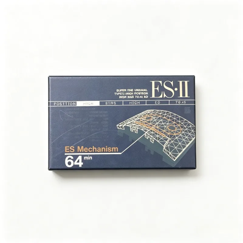

100% Original New For Sony ESII 64min JP 2nd Version 1992 High-end Type II Blank Cassette For Recording & Duplication