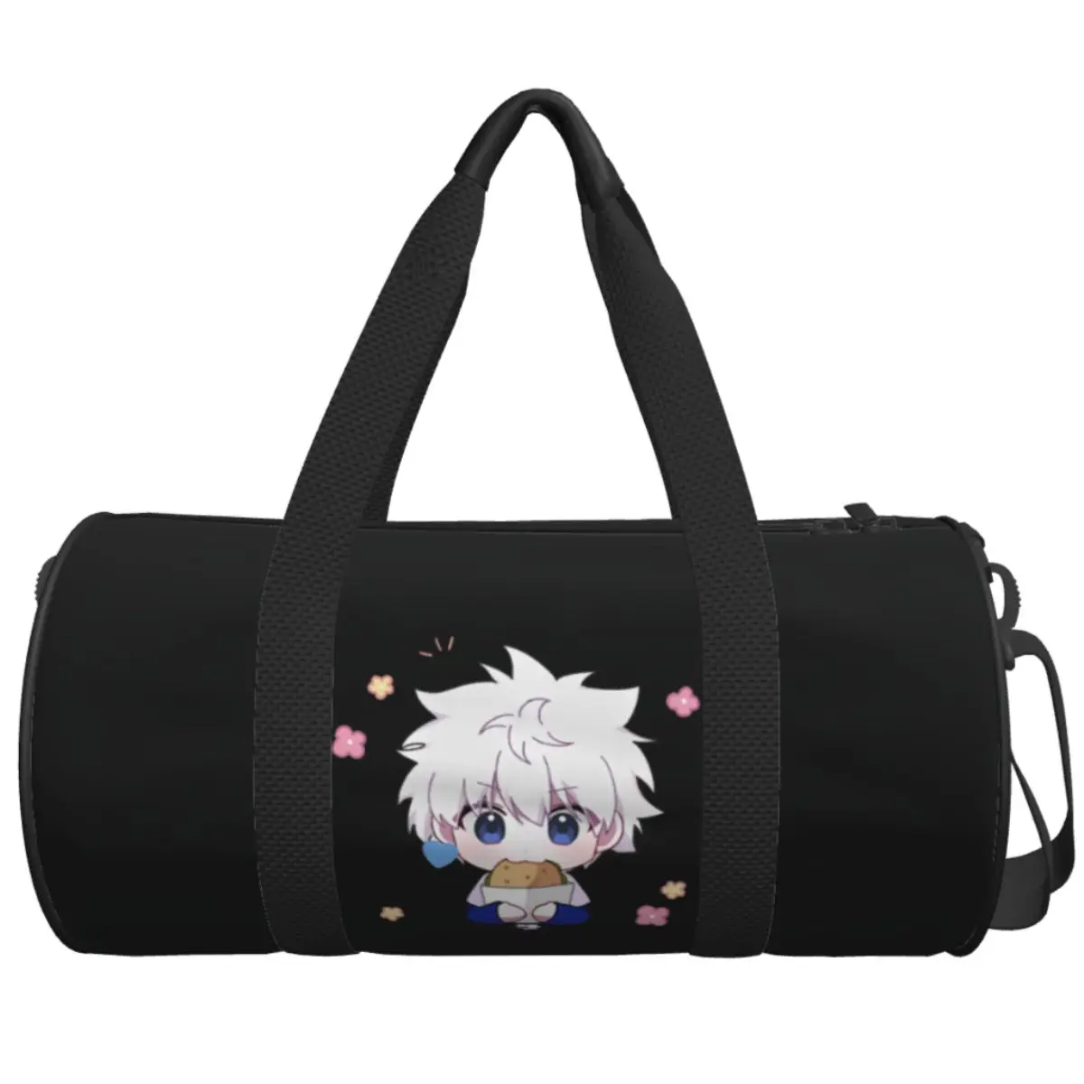 The Hunters X Gon And Killua Japan Anime Sports Bags Swimming Gym Bag Large Retro Handbags Men Women Design Portable Fitness Bag