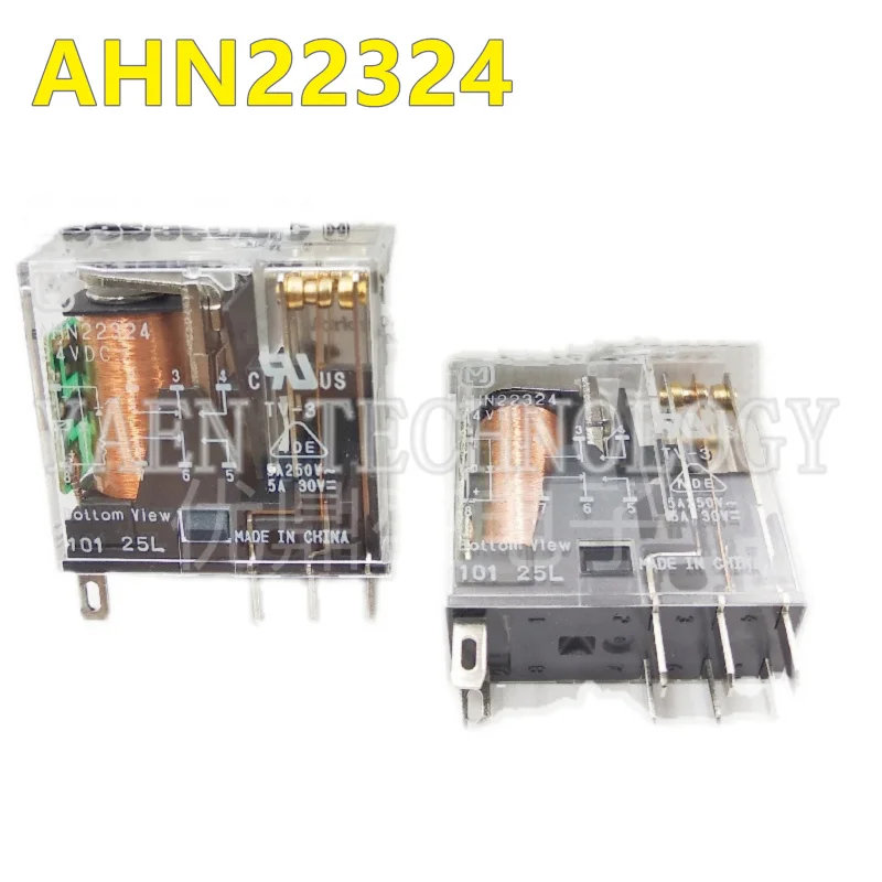 relay Brand New Original power relay AHN22324 AHN22324N  24VDC Two open and two closed 8-foot  5A