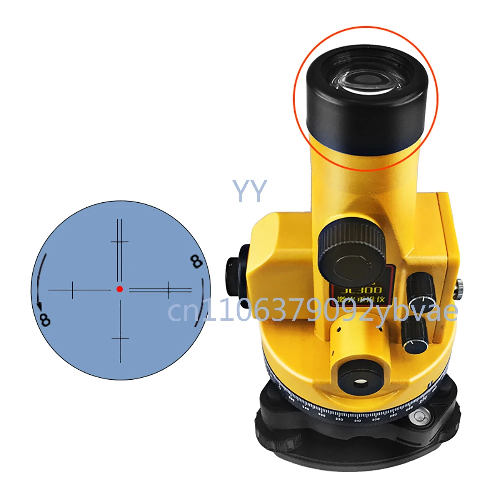 Elevator Guide Rail Verticality Gauge, 25X Plumb Level Installation Tool