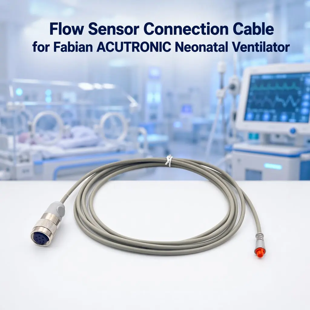 Flow Sensor Connection Cable - Adult TPU