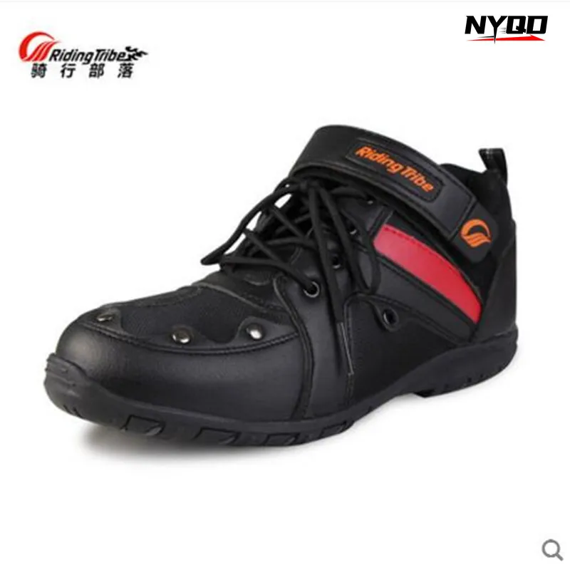 

Riding Tribe Motorcycle Riding Boots Locomotive Motocross Racing Shoes Anti-fall Knight Men Women Summer Four Seasons