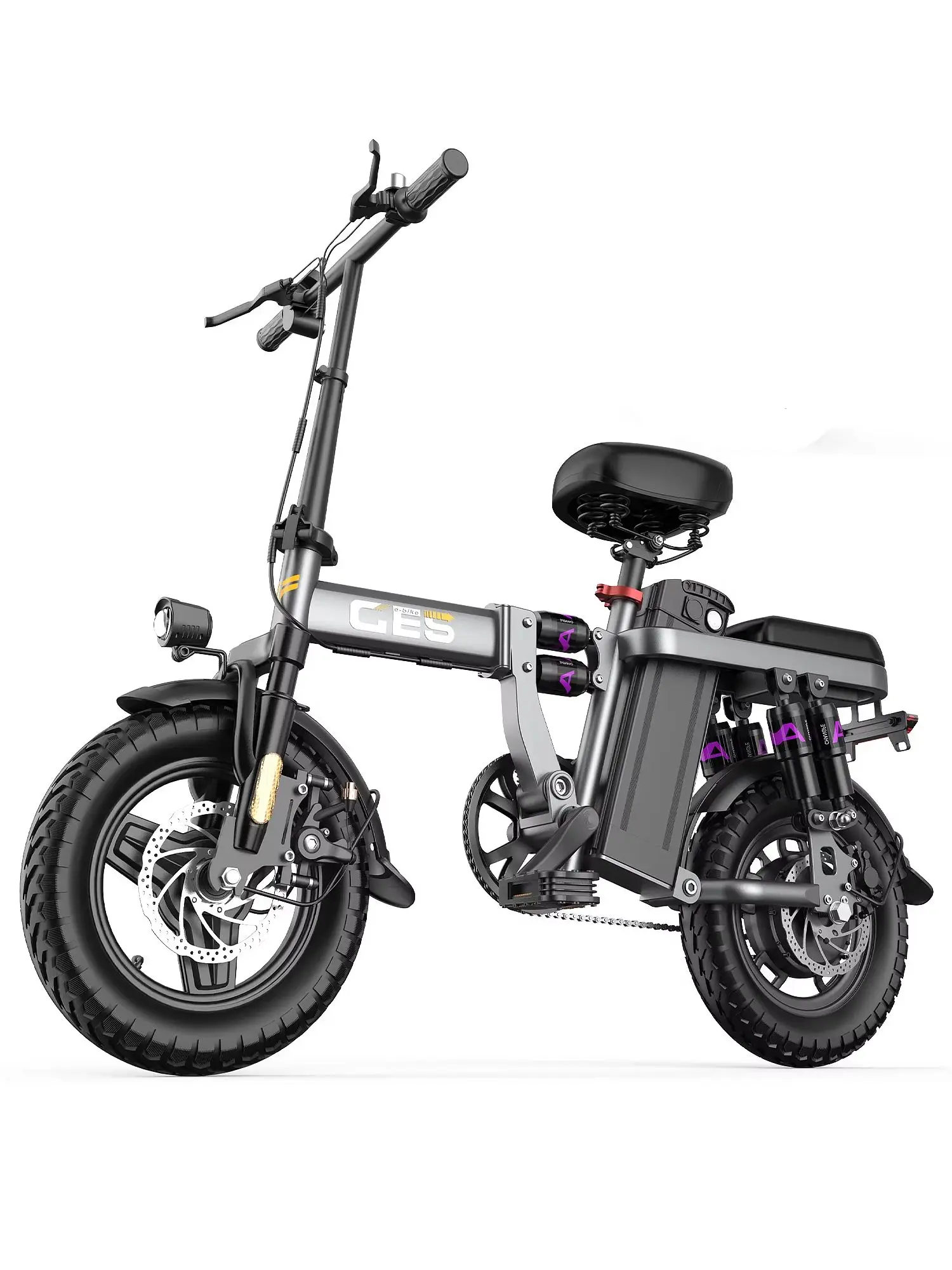 AliExpress Toofly GE5 48V 15Ah 250W City Ebike 14-Inch Tire Foldable Electric Bicycle for Adults Sports & Entertainment Cycling