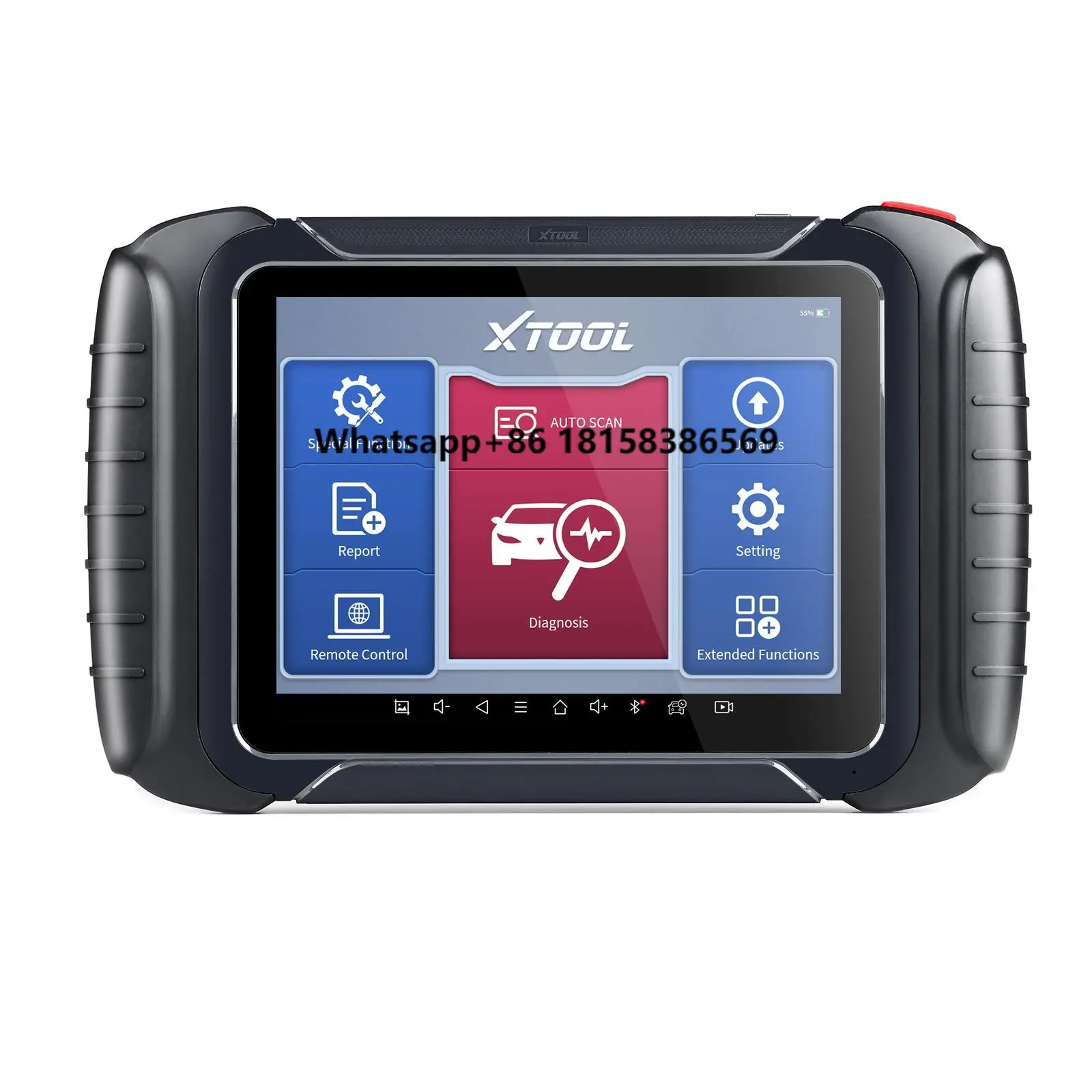 

XTOOL D8 Automotive Scan Tool Bi-Directional Control OBD2 Car Diagnostic Scanner+ECU Coding 38+ Services+Key Programming