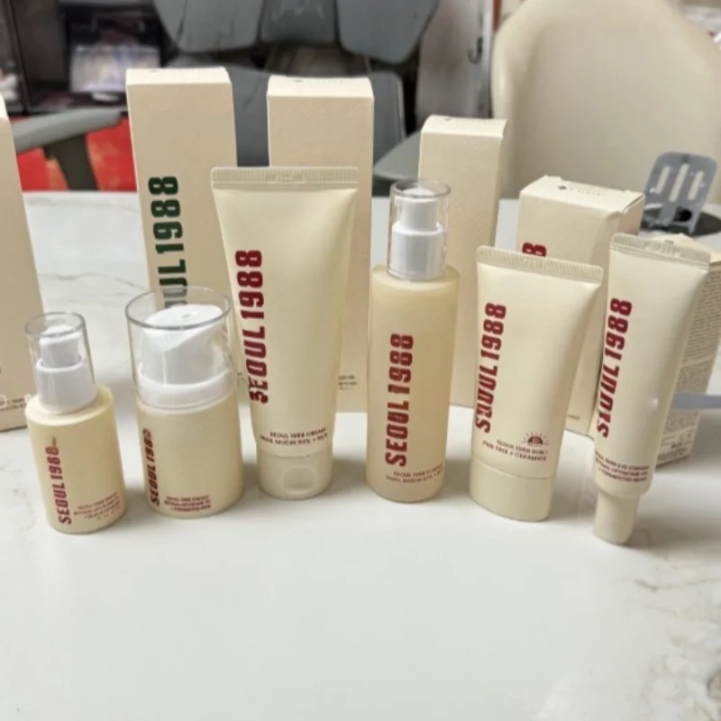 سيول 1988 مجموعة العناية بالبشرة الكورية الحلزون Mucin العناية بمحيط العين فيتامين C الريتينول إزالة الهالات السوداء سيول 1988 مستحضرات التجميل الكورية