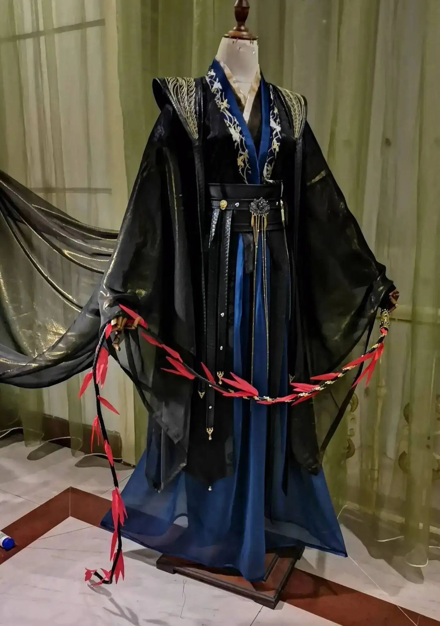 Ran Erha Mo And Cosplay His White Cat Master Cosplay Costume Moran Antiquity BJBCOS Custom Size Halloween Han Fu