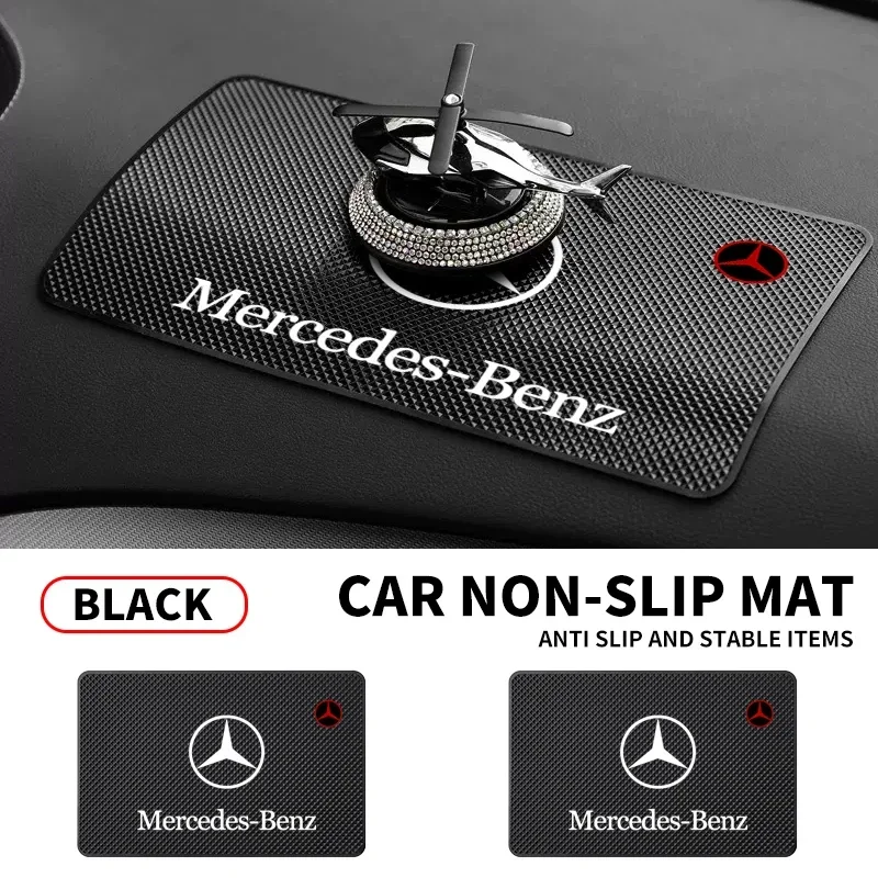 Car Dashboard Silica Gel Anti Slip Mat For Mercedes Benz AMG W203 W204 W206 W220 W205 W211 W212 C-Class W205 Auto Interior