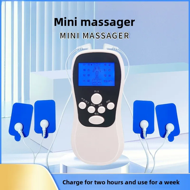 

ABS Home Massager Multifunctional Cervical Lumbar Spine Back Unclogging Acupuncture Pulse Electric Meridian Massager
