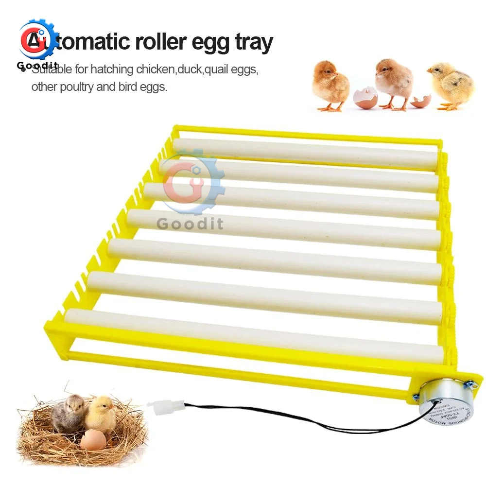 360° Automatic Rotary Egg Turner Roller Tray Eggs Incubator Accessories Roller Pattern Egg Turner Tray 42/56/156 eggs  220V Kits