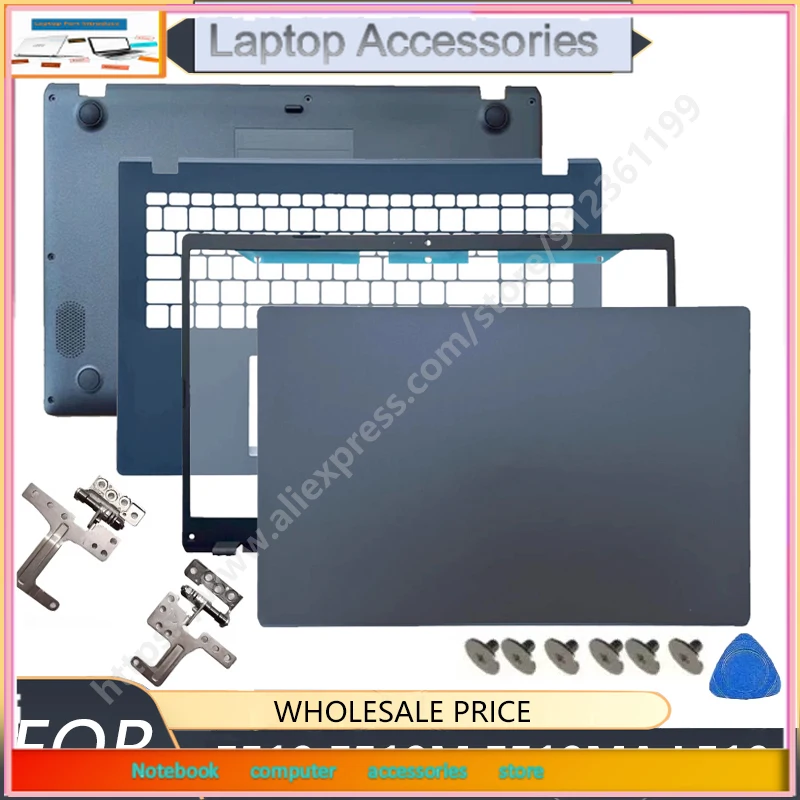 Nuevo para ASUS E510 E510M E510MA L510 L510MA Laptop LCD contraportada bisel frontal reposamanos cubierta inferior piezas de repuesto Shell