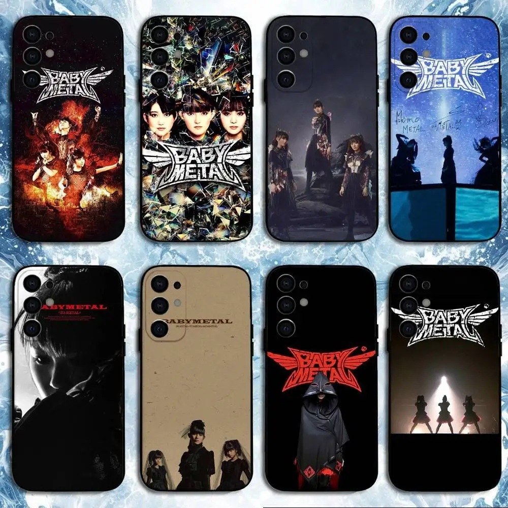 

B-Babymetal Rock Band Phone Case For Samsung S25,S24,S23,S22,S21,S20,Plus,Fe,Lite,Others Black Cover