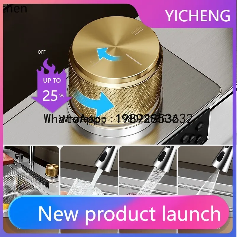 

0 Sink Large Single Bowl Kitchen Sink 304 Stainless Steel Dishwashing Basin Undermount Sink