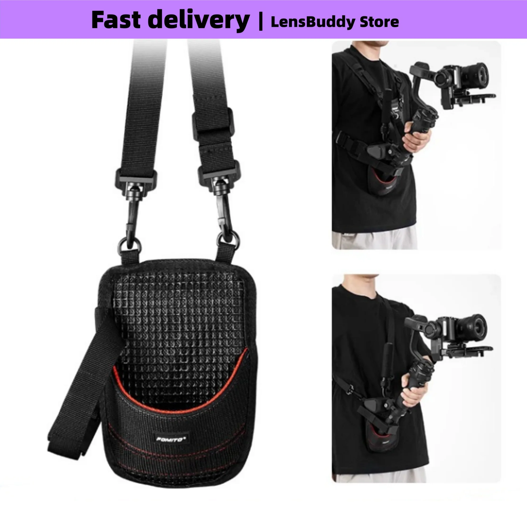 Fishing Belt - FOMITO Stabilizzatore per Fotocamera, Supporto a