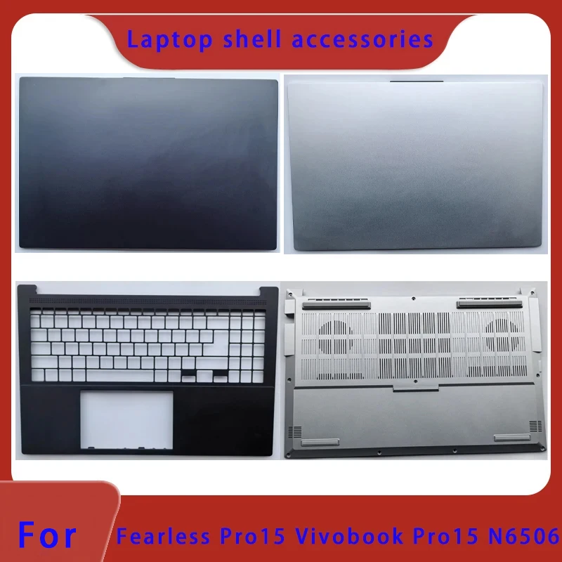 Original adapté pour Fearless Pro15 Vivobook Pro15 N6506 série ordinateur portable écran LCD couverture arrière, repose-paume coque inférieure ABCD couverture