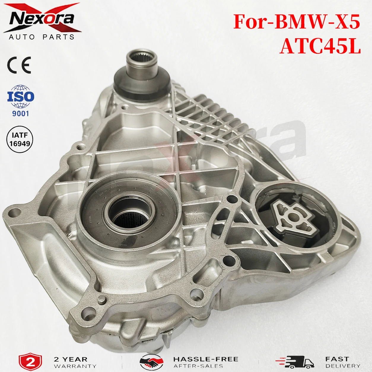 2-Year Warranty ATC45L Transfer Case Assembly 27108643151 27107505376 For BMW X5 F15 X6 F16 2013‑2019 xDrive30d 35i 40d 50i 3.0L
