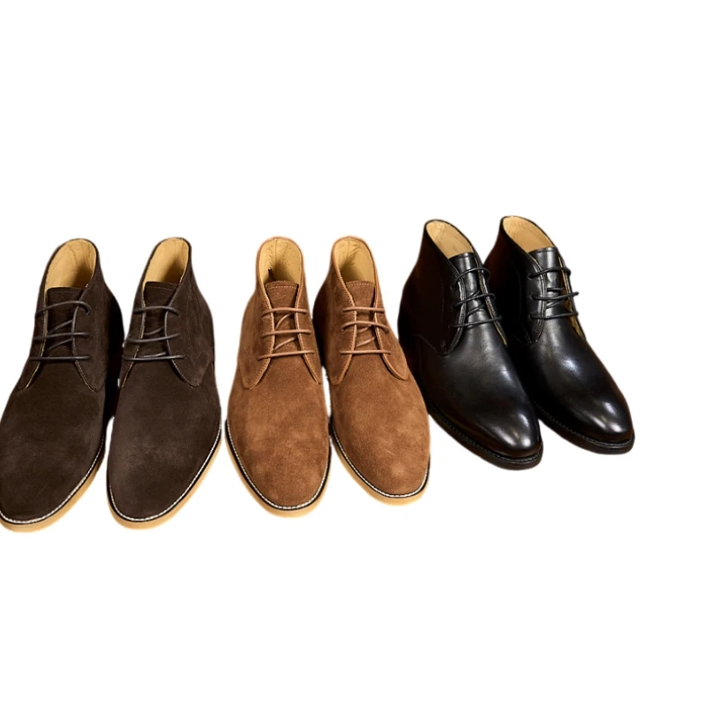 

Lightweight Travel Boots – Easy to Carry, Pack, and Walk Birthday Gift Men's Boots – Fashionable Practical Footwear AJ0903