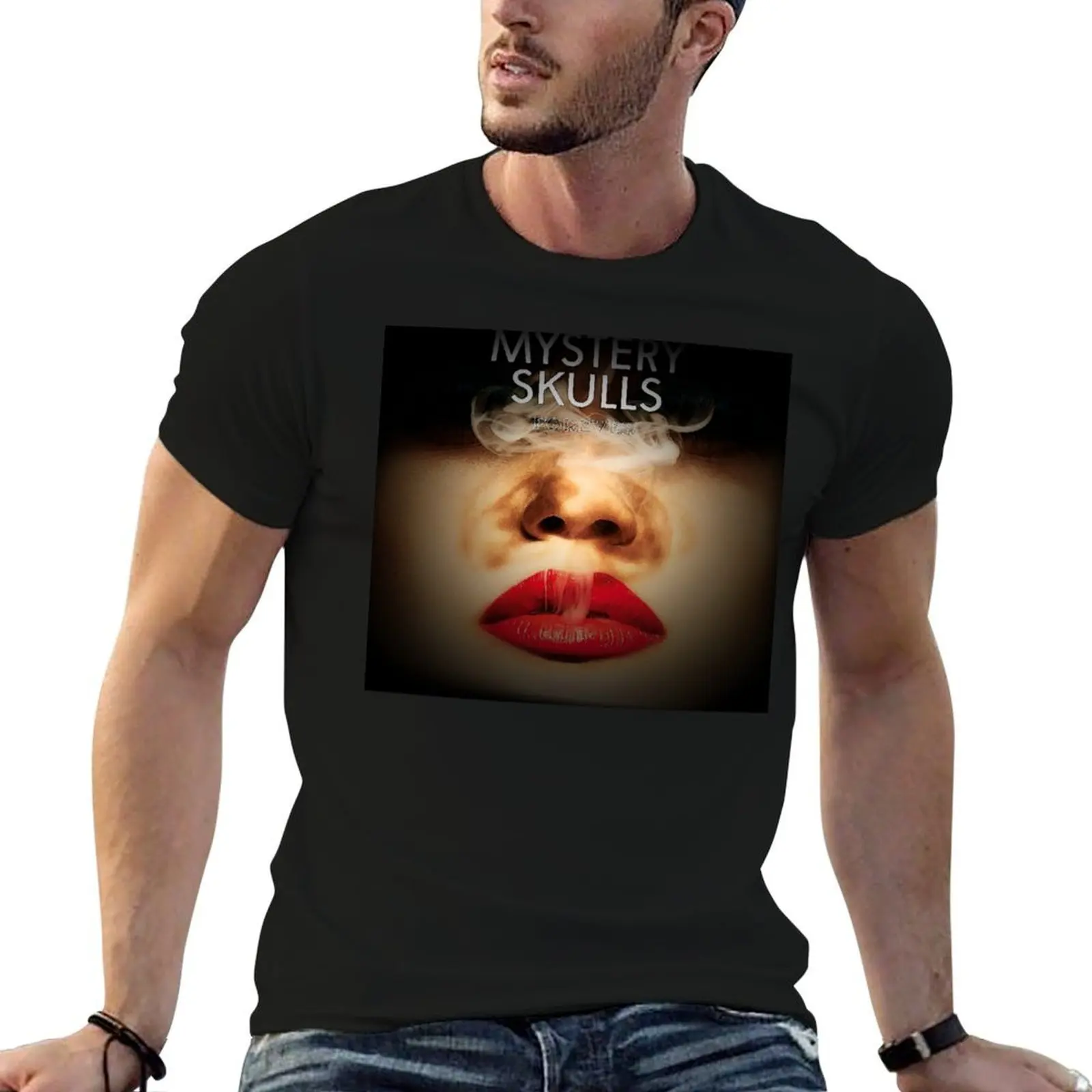 

Mystery Skulls Forever T-Shirt men t shirt cotton 100% man t shirts high quality luxury brand cotton t shirts man 100% T-shirt