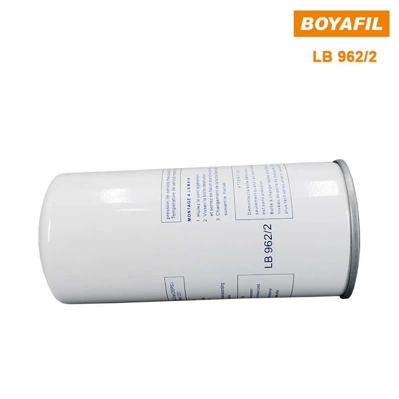 Boyafil filtro lb962/2 grade de óleo do motor carro compressor de ar separador de óleo bomba de vácuo filtro de óleo lb962 filtro de escape