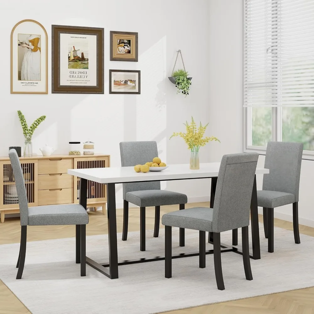 59 Wide Loveseat Sofa, Chenille Upholstered Small Couch with Petal-Shaped Design, Modern Leisure Sofa with Gold Metal Legs, Mini