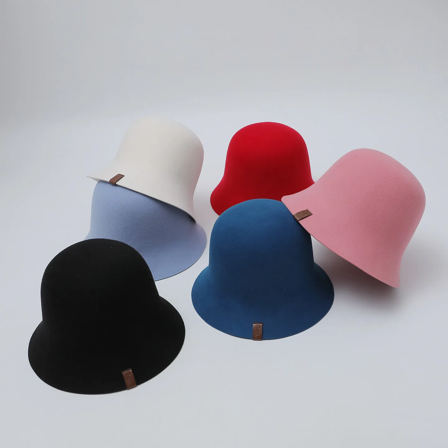 Women's 100% wool bucket hat retro cloche bucket hat felted wool bucket hat perfect forautumn andwintereverydaywearпанама теплая