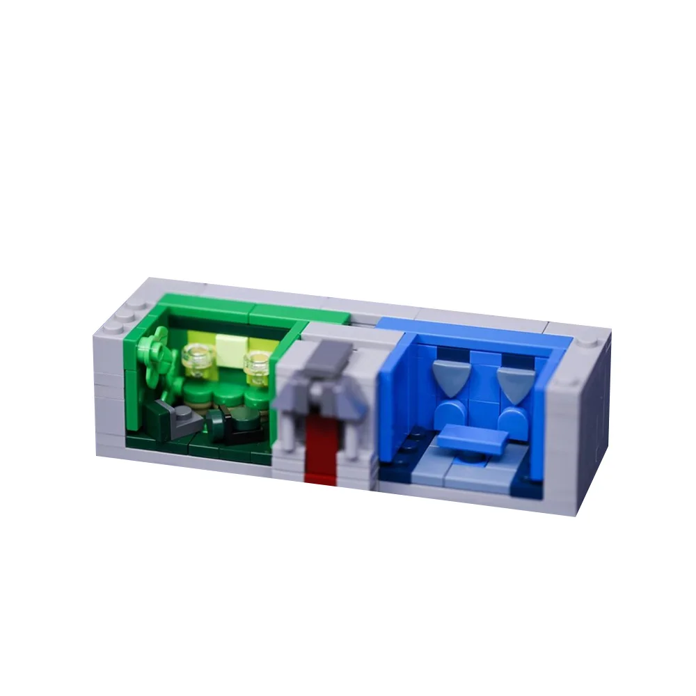 MOC عاشق البيت اللبنات المغني Loveless MV حفلة موسيقية الثلوج شقة العمارة الطوب لعبة هدية الكريسماس #2