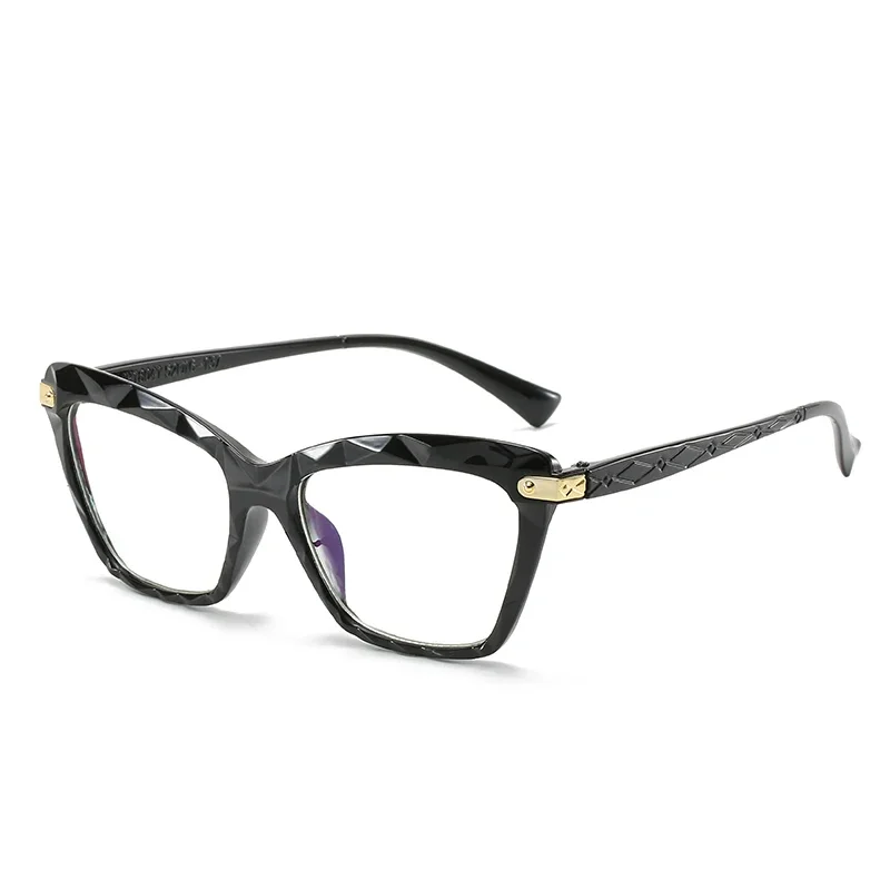 Gafas Retro de ojo de gato para mujer, gafas ópticas de lujo a la moda para ordenador, lentes de descanso, gafas ópticas para mujer