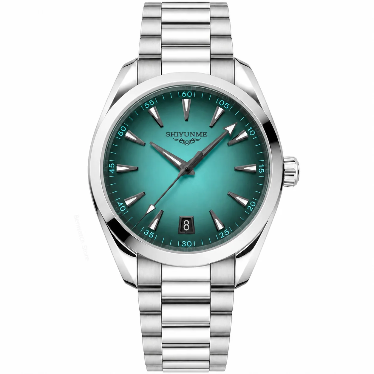 40MM 42MM Automatic Mechanical Men's Watch  904L Stainless Steel Case, Full-Featured, World Time