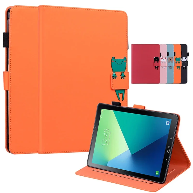 

Чехол для Samsung Galaxy Tab A A6 10 1 2016 SM T580, чехол с рисунком милого кота и панды, мягкий магнитный чехол из ТПУ для планшета Galaxy Tab A 2016
