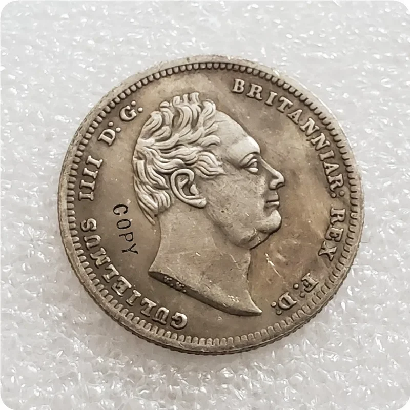 1831 United Kingdom 1 Shilling - William IV Copy Coin Crypto Challenge Pocket Coins Christmas Gifts