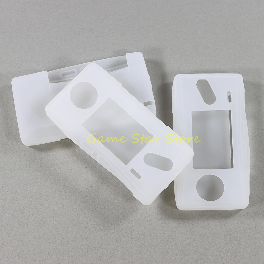 1 قطعة حافظة من السيليكون المضادة للخدش لـ GBM غطاء حماية ناعم شفاف لـ GameBoy Micro #6