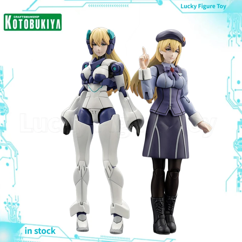 

【Оригинал】Kotobukiya Hexa Gear White Queen: Virginia Earthkline Меховые собранные фигурки Коллекционные модели Классические аниме