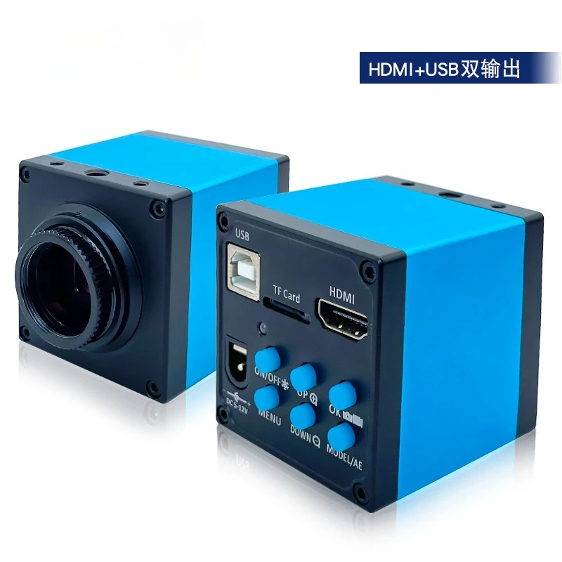 16MP HD Industrial Microscope Camera, HDMI USB CCD Camera, Digital Imaging Camera With Measuring Function