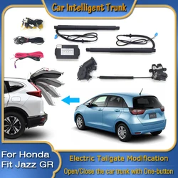 For HONDA Fit Jazz GR GS 2020~2024 Car Power Trunk Opening Smart Electric Suction Tailgate Intelligent Tail Gate Lift Strut