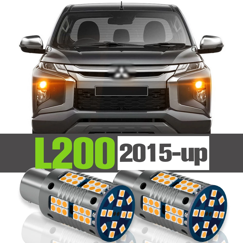 

2x LED Turn Signal Light Accessories Lamp For Mitsubishi L200 Platform Chassis 2015 2016 2017