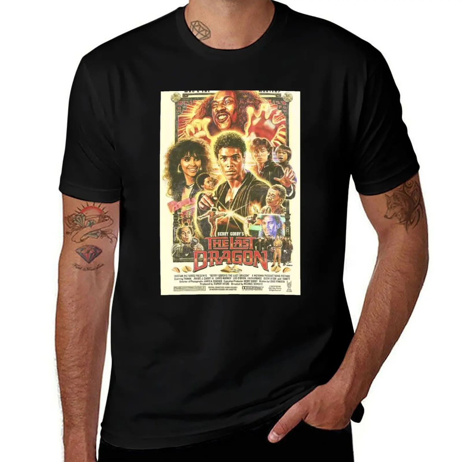 

The Last Dragon Movie Poster T-Shirt essential t shirt funny t shirts cotton t shirts for man graphic tees T-Shirt