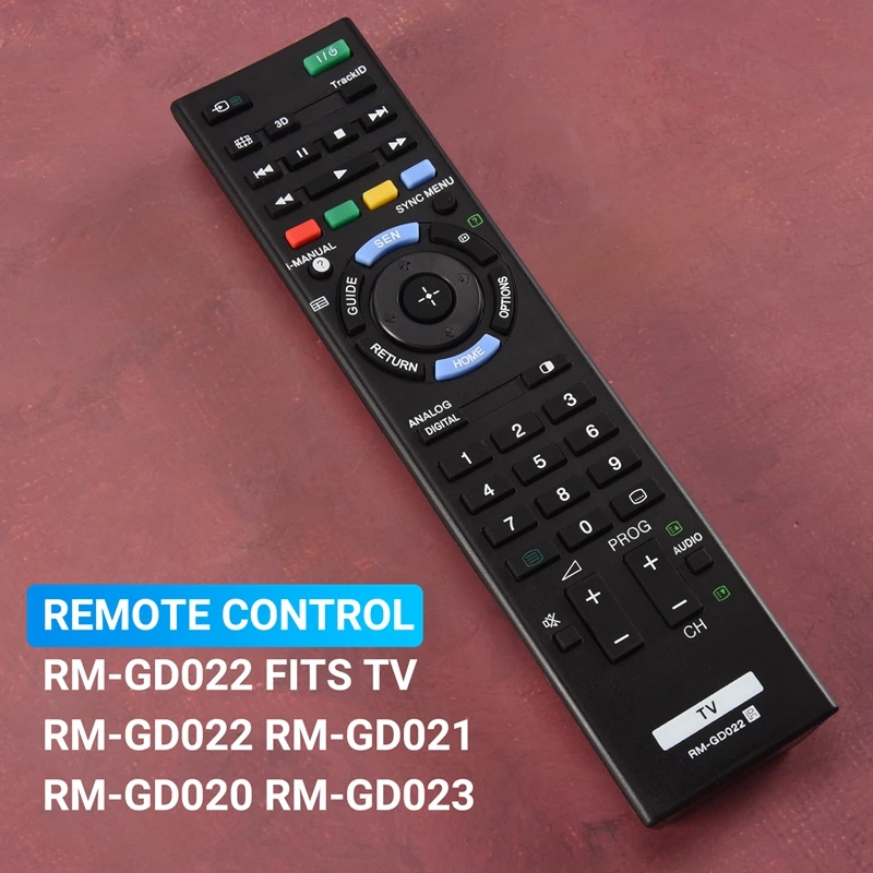 RM-GD022 Remote Control For Sony TV RM-GD022 RM-GD021 RM-GD020 RM-GD023