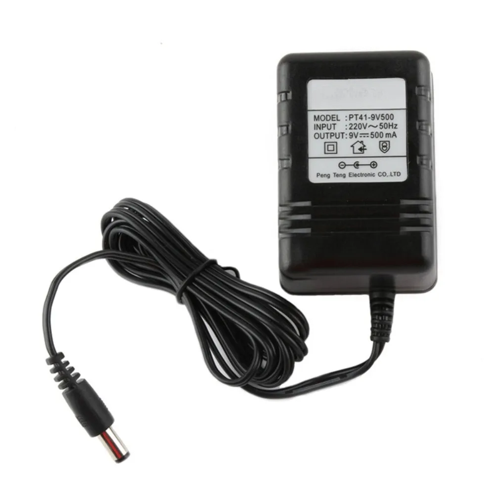 For 9V 500mA Power Adapter For Electronic Keyboard Guitar Karaoke Device Stabilized Transformer (002)