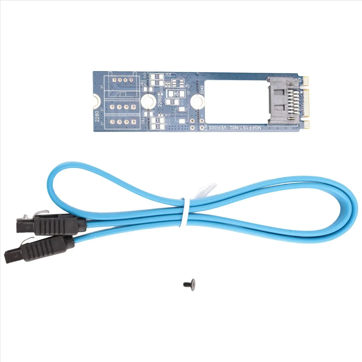 A10I M2 Adapter Convert Card B-M KEY M.2 NGFF SSD to 7Pin Adapter Board Card Support 2242 2260 2280 Main Board