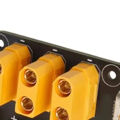 300A High Current Power Distribution Board Orange Composite For Top Side Entry For Pdb For FPV Quadcopter RC Airplane For Esc