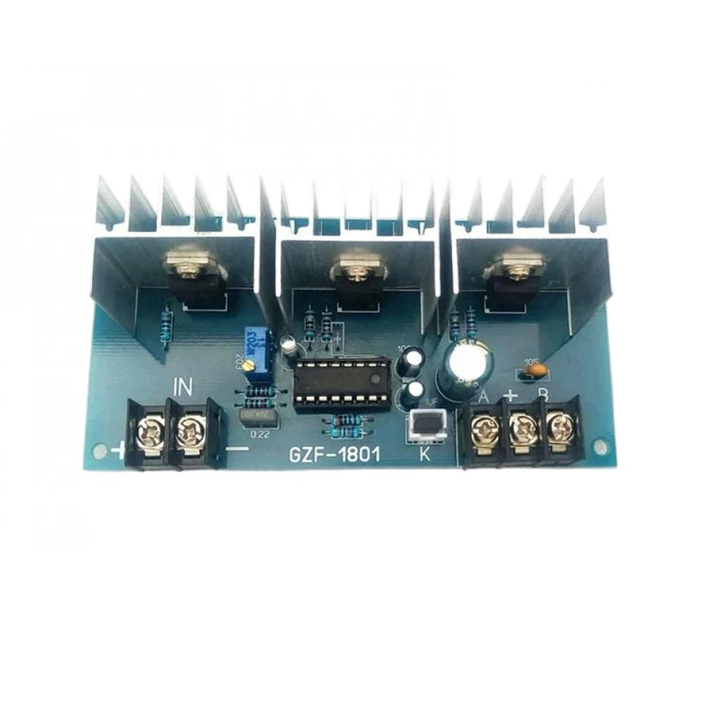 DC12 Boost Inverter Driver Board Adjustable 45-60Hz Frequency Square Wave Converter Max 300W  Inverter Boost Driver Module
