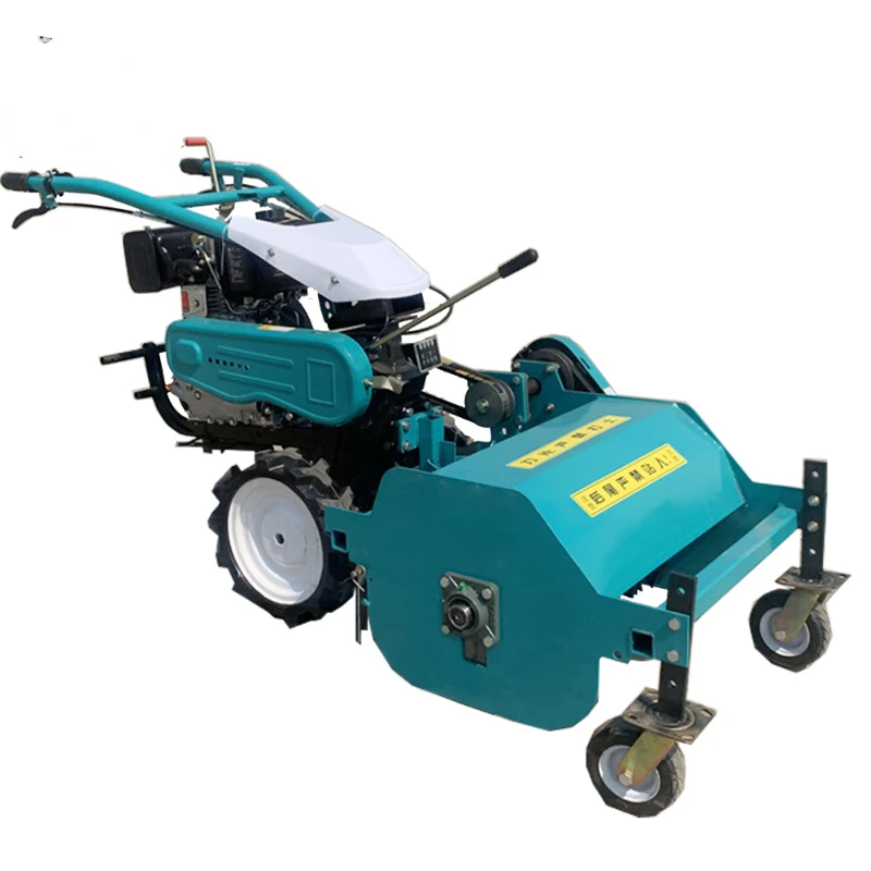 

Lawn Mower Walk-behind Self-propelled Grass Cutter for Orchard Garden Grass Crusher Weeder