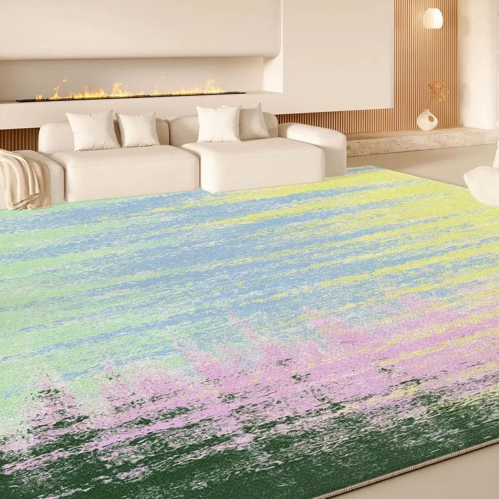 

VIKAMA Plush Loop - Pile Material Practical Mat Suitable for Living Room and Bedside, Wear - Resistant and Pressure - resistant,