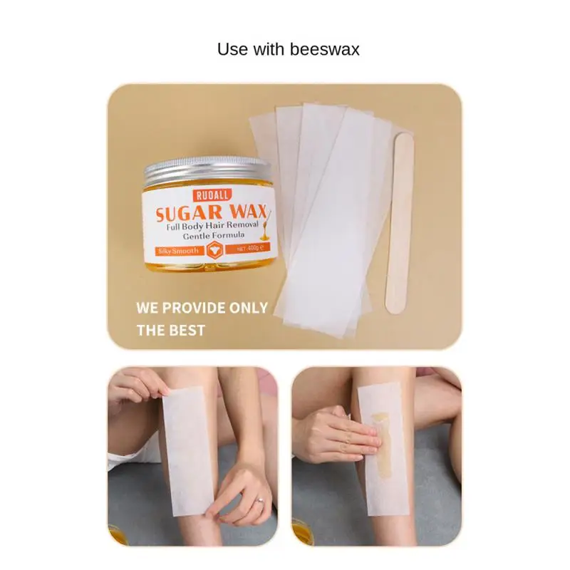 100/80/50/pcs Removal Nonwoven Body Cloth Hair Remover Wax Strip Paper Epilator Hair Removal Wax Paper Rolls