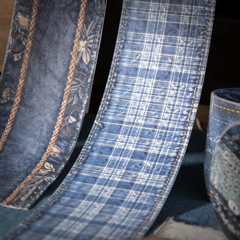 

1 шт./1 лот, декоративные клейкие ленты, ковбойские декоративные ленты ручной работы для скрапбукинга, сделай сам, бумага, японские наклейки