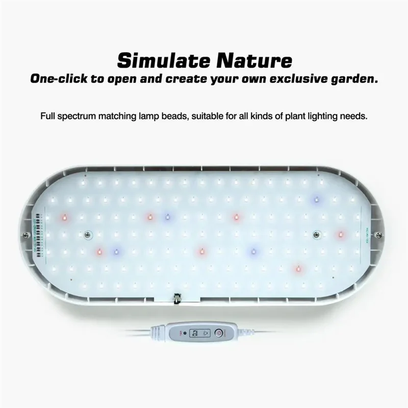 AT14 Hydroponics Growing System Full-Spectrum LED Plant Growth Light Intelligent Vegetable Germination Kit