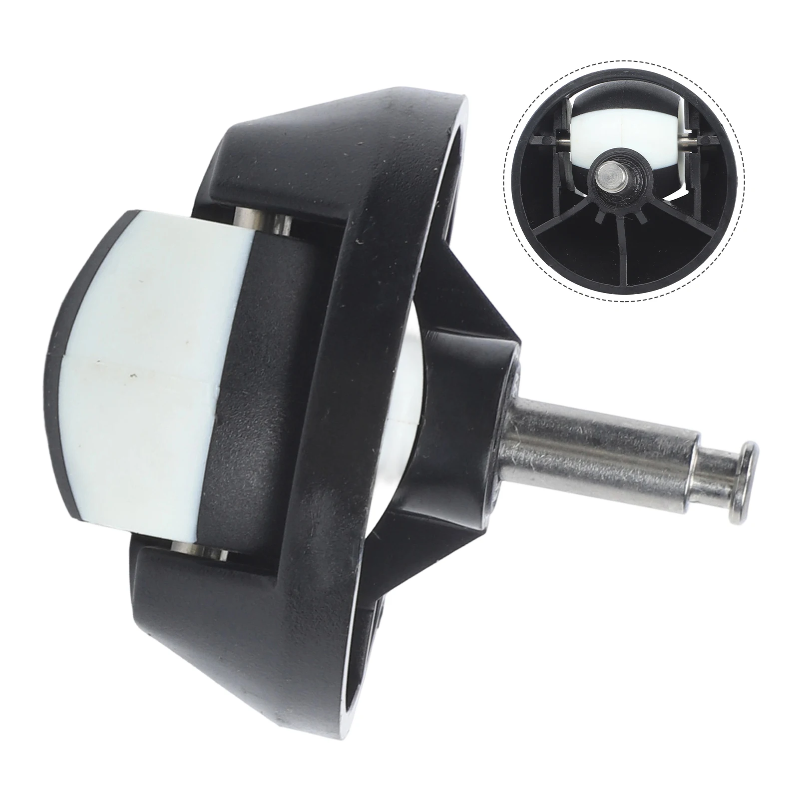 For M7 For Max For Pro For Ultenic For T10 For Elite Vacuum Cleaner Front Wheel Black Plastic Caster Spare Part Simple Install