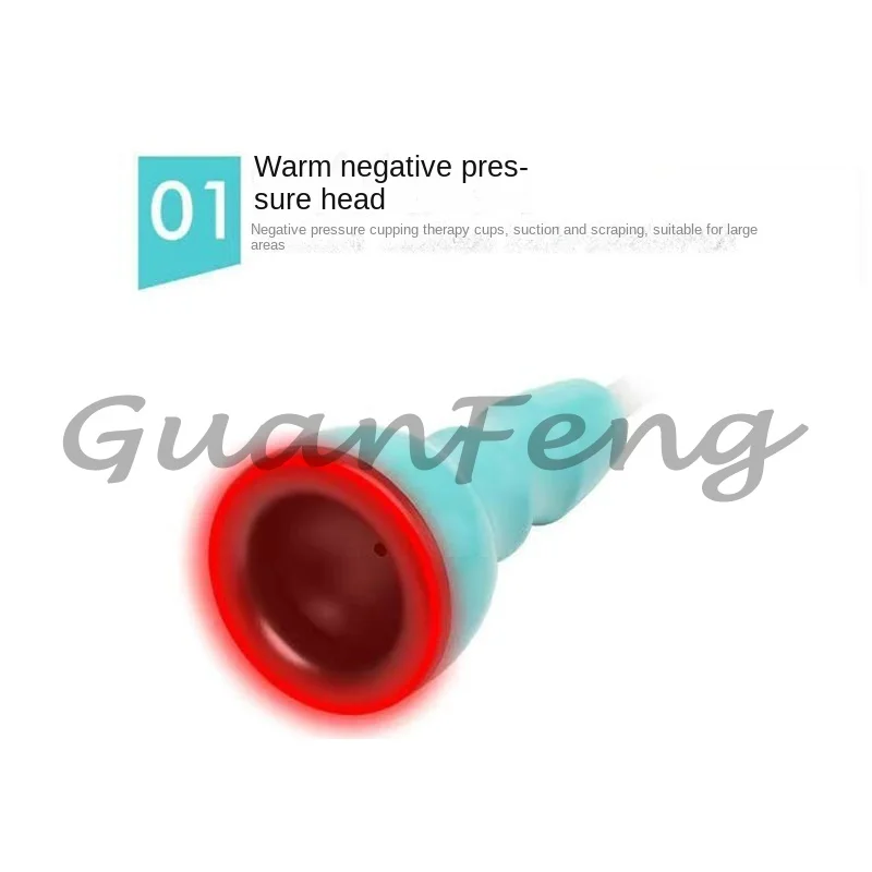 GUA SHA Electric Heating Scraping Scraping Fat Burner Cupping Slimming Massager Meridian Dredge Scraping GUA SHA